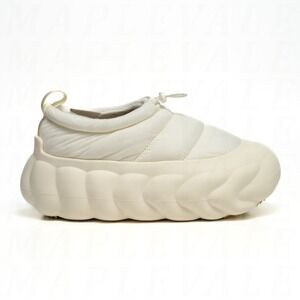 Crocs Overpuff Shorty Men's Sz 8 / Women's 10 Platform Shoes Chalk White 210668